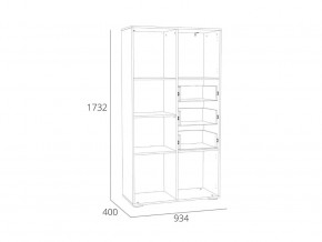 Стеллаж Элиот НМ 041.73 в Стерлитамаке - sterlitamak.magazinmebel.ru | фото - изображение 2